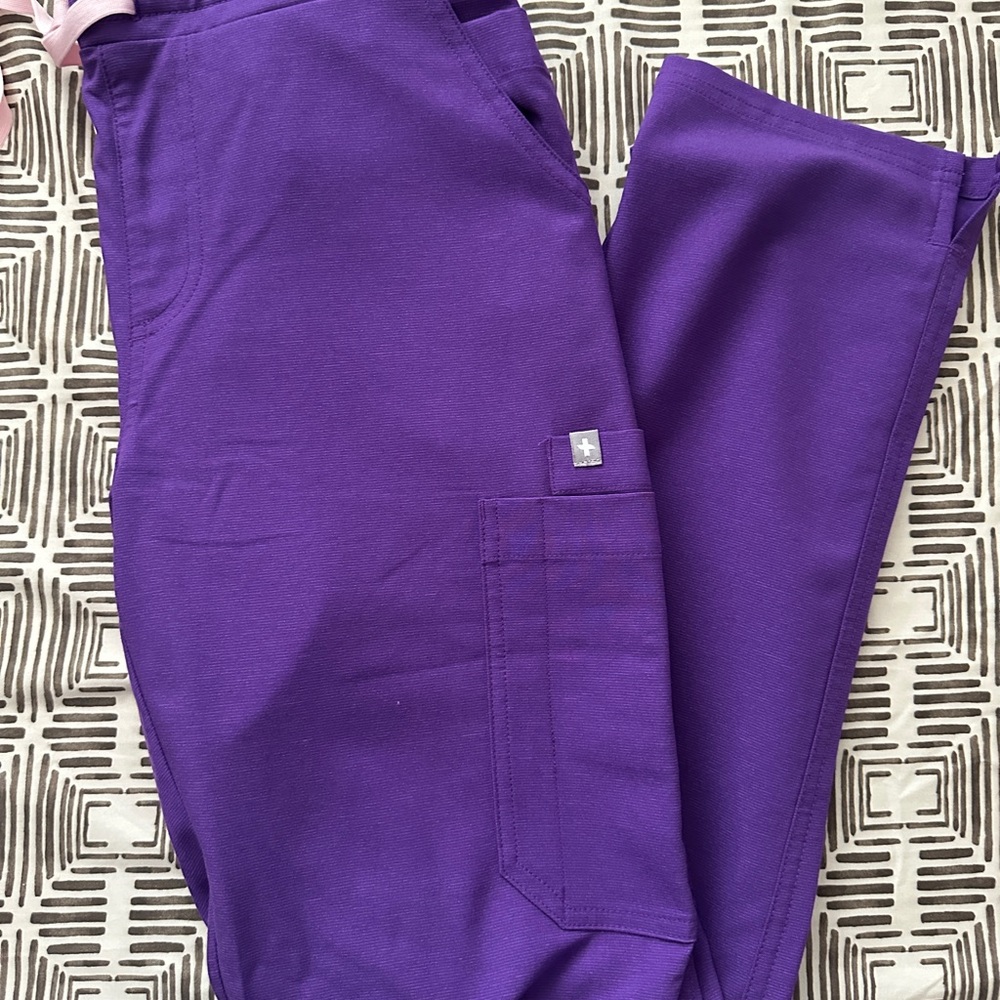 Purple Scrub Pants